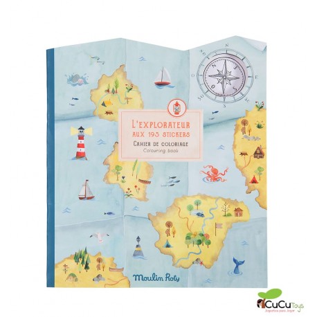 Moulin Roty - Sticker book - Explorer - Le Jardin du Moulin