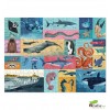 Crocodile Creek - Animales Gigantes del Mar, puzzle de 500 piezas