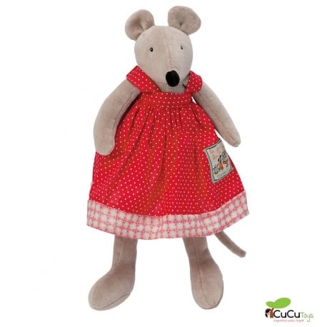 Moulin Roty - Nini the little mouse, stuffed animal - La Grande Famille