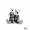 Moulin Roty - Victor the badger, stuffed animal - La Grande Famille