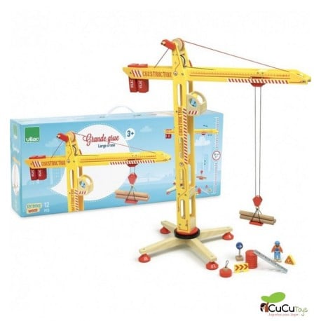 Vilac - Big Crane, brinquedo de madeira