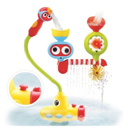 Yookidoo -  Estación de chorros con submarino, juguete de baño