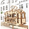 UGears - Tranvía sobre raíles, kit de madera 3D