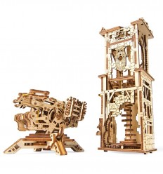 UGears - ArchBallista Tower, 3D mechanical model