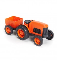 GreenToys - Tractor, juguete ecológico de plástico reciclado