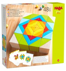 HABA - Juego de composición 3D Mosaico de cubos