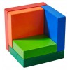 HABA - 3D Arranging Game Rainbow Cube - Cucutoys