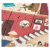 Londji - Welcome to my home, Puzzle reversible de 36 piezas