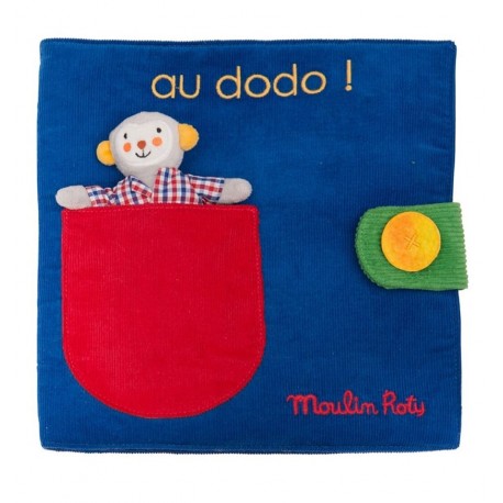 Moulin Roty - My day - Popipop, Fabric book