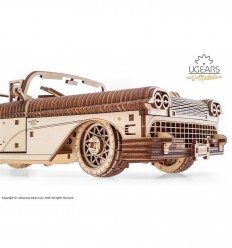 UGears -Dream Cabriolet, 3D mechanical model