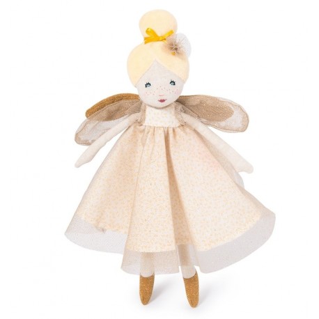 Moulin Roty - Golden Fairy little Doll - Once upon a time