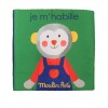 Moulin Roty - I'm getting dressed - Popipop, Fabric book