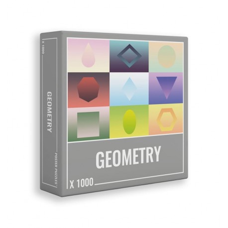 Cloudberries - Geometry, 1000 pz puzzle - Cucutoys