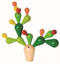 Plantoys - juego apilable y de equilibrio, diseño Cactus
