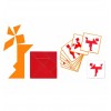 Djeco - Tangram, jogo de tabuleiro