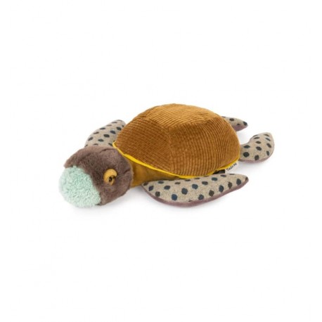 Moulin Roty - Small stuffed turtle - Tout autour du monde