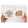 UGears - Carrossel, kit de madeira 3D