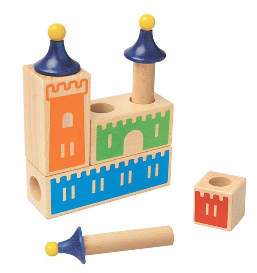 Smart Games | Premium Wood Blocks - Castle Logix