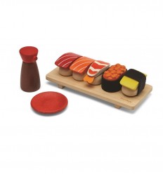 Plantoys - Set de Sushi, juguete de madera