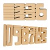 Sumblox - Números de madera, set Familiar + 80 fichas