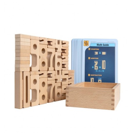 Sumblox - Números de madera, Mini Block Starter Set
