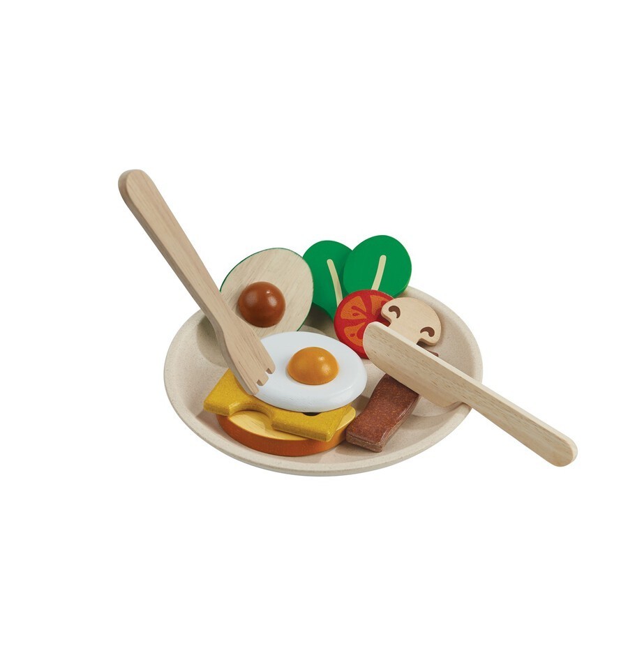 Lacing Sheep, wooden toy - Plantoys - Cucutoys