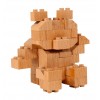 Fab Brix - Panda gigante, brinquedo de construção em madeira
