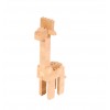 Fab Brix - Safari 4 en 1, juguete de construcción de madera