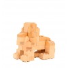 Fab Brix - Safari 4 en 1, juguete de construcción de madera