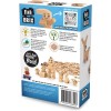 Fab Brix - 100 Natural Eco-Pack, brinquedo de construção em madeira