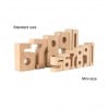 Sumblox - Números de madeira, Mini Block Basic Set