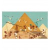 Londji - Go to the pyramids, 100 pz history puzzle - Cucutoys