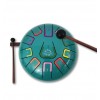 Tambú - Steel Tongue Drum Turquoise - Cucutoys