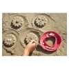 Quut - Sol rosa, moldes mágicos, juguete de playa