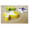 Quut - Estrela Ocean, moldes mágicos, brinquedo de praia