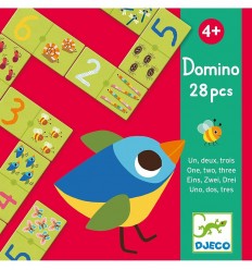 Djeco - Educativos Domino Uno, dos, tres