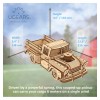 UGears - Pickup Lumberjack, 3D mechanical model