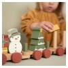 Little Dutch - Stacking train, Christmas special edition - Cucutoys