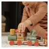 Little Dutch - Stacking train, Christmas special edition - Cucutoys