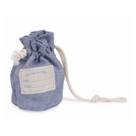Moulin Roty - Grey marble bag Playtime