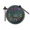 Tambú - Steel Tongue Drum Jungle Green Matte - Cucutoys