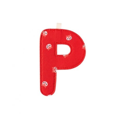 Lilliputiens - Letra P del alfabeto, de tela