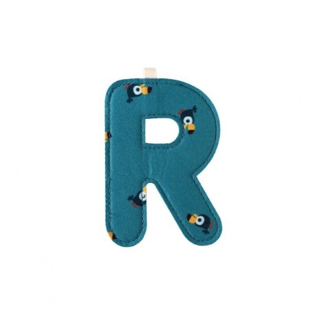Lilliputiens - Letra R del alfabeto, de tela