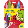Giotto - Ceras para bebés, 10 colores con sacapuntas