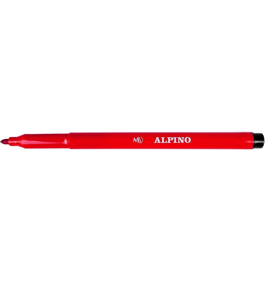 ALPINO Coloring - Estuche 12 Rotuladores de Colores Brillantes y