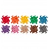 Pix Brix - 500 piezas  color Marrón - Cucutoys