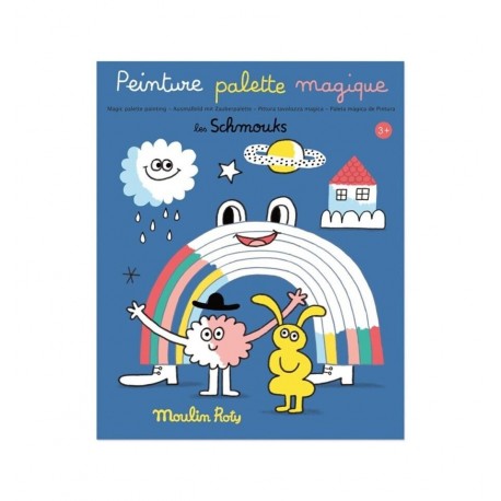 Moulin Roty - Paleta mágica de pintura Schmouks