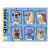 Djeco - Top Dogs, jogo de cartas