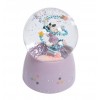 Moulin Roty - Musical snow globe - Three little rabbits