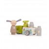 Moulin Roty -  Le Grande Famille Wooden Milk delivery tricycle